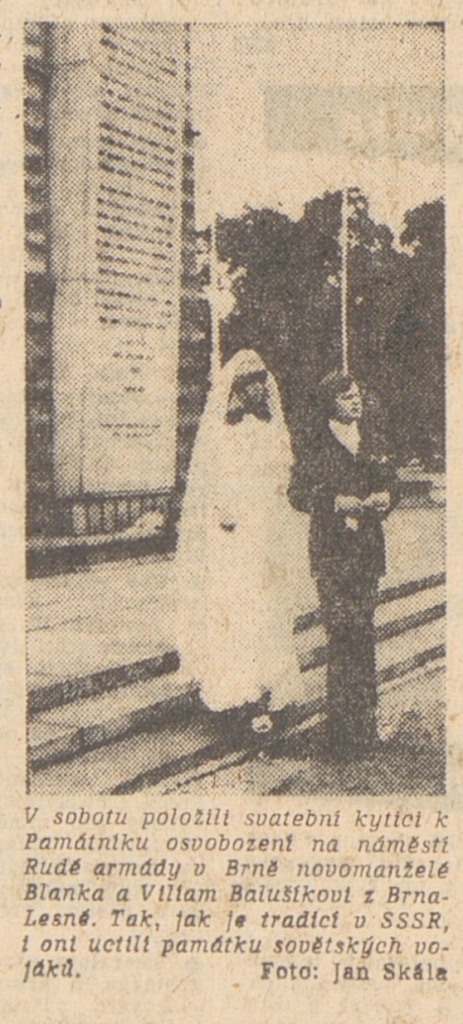 Rovnost, deník Jihomoravského KV KSČ 23. 8. 1976