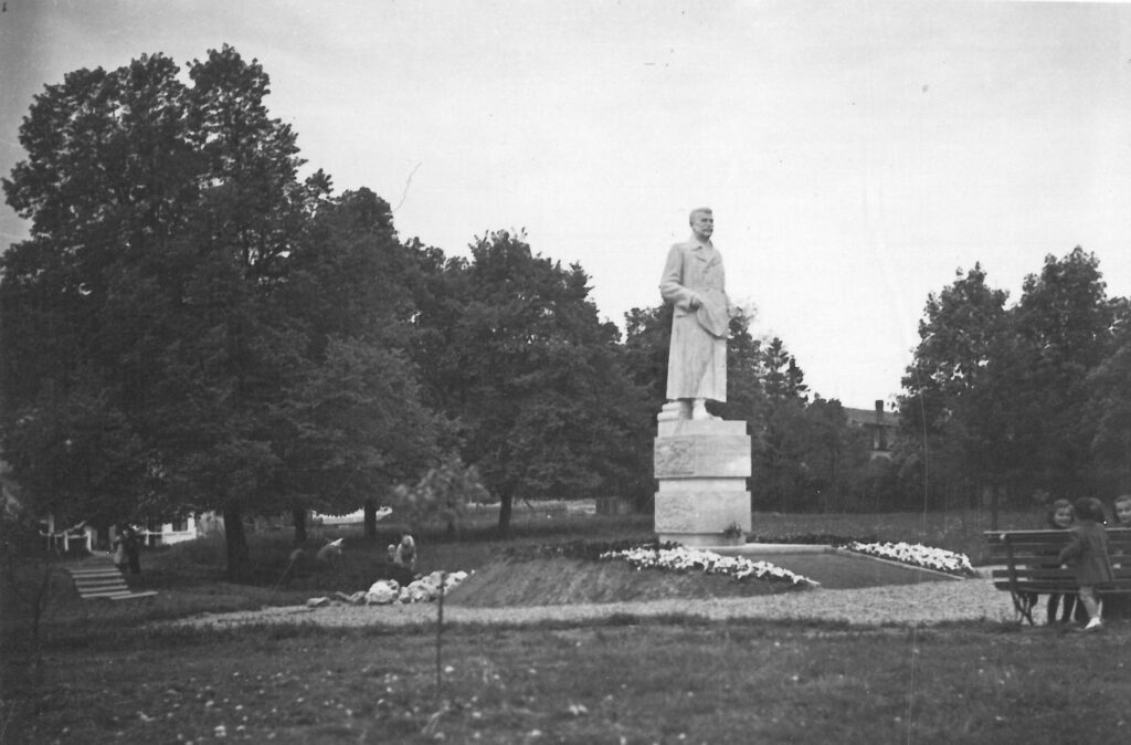 Pomník Stalina v Rýmařově, nedatováno /Městské muzeum Rýmařov